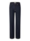 Selected HIGH-WAISTED WIDE FIT JEANS, Dark Blue Denim, highres - 16091183_DarkBlueDenim_001.jpg