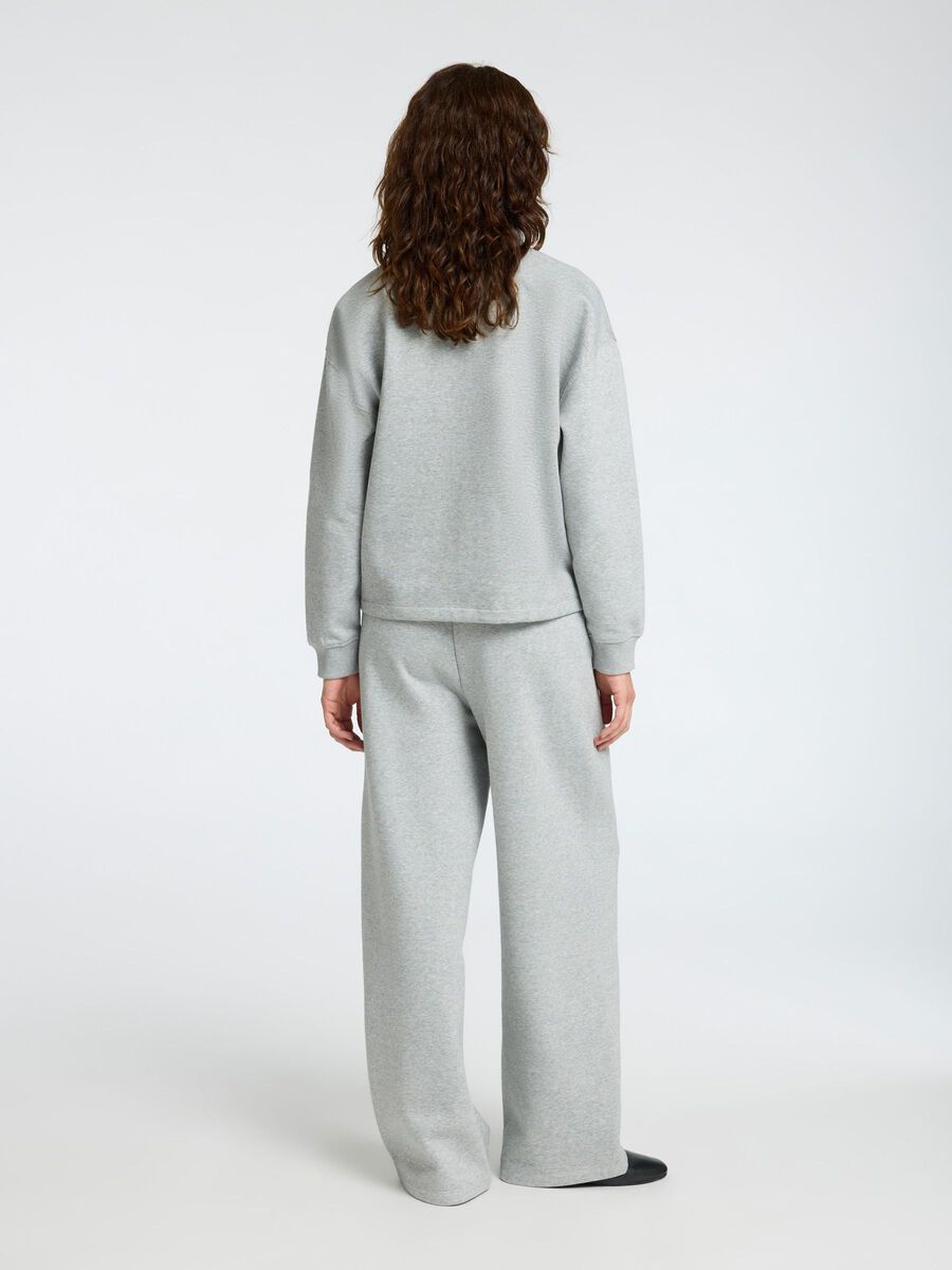 Selected VIDE BEN SWEATBUKSER, Light Grey Melange, highres - 16095793_LightGreyMelange_004.jpg