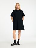 Selected SHORT SLEEVED MINI DRESS, Black, highres - 16098404_Black_005.jpg