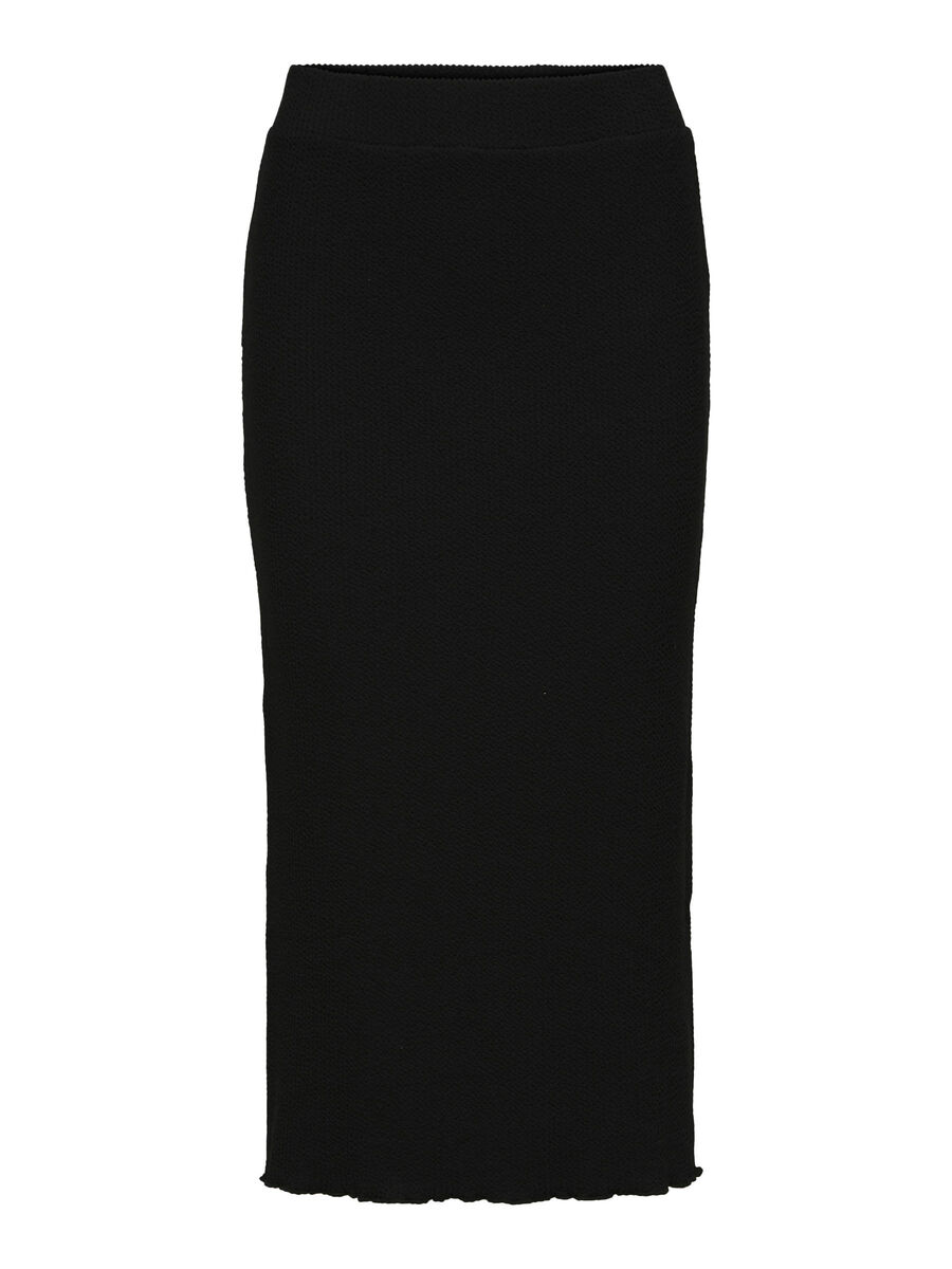 Selected BODYCON MIDISKJØRT, Black, highres - 16083722_Black_001.jpg