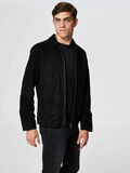 Selected SUEDE - SHIRT, Black, highres - 16063746_Black_003.jpg