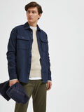 Selected GEWEBTES OVERSHIRT, Navy Blazer, highres - 16087822_NavyBlazer_985693_008.jpg