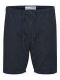 Selected LINEN BLEND SHORTS, Sky Captain, highres - 16083582_SkyCaptain_001.jpg