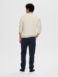 Selected CREW NECK PULLOVER, Oatmeal, highres - 16092599_Oatmeal_004.jpg