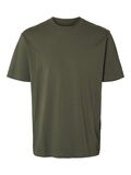 Selected KORTE MOUW RELAXED FIT T-SHIRT, Forest Night, highres - 16077385_ForestNight_001.jpg