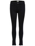 Selected HIGH WAIST - SLIM FIT JEANS, Black Denim, highres - 16064629_BlackDenim_001.jpg