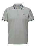 Selected KURZÄRMELIGES POLO SHIRT, Desert Sage, highres - 16082841_DesertSage_001.jpg