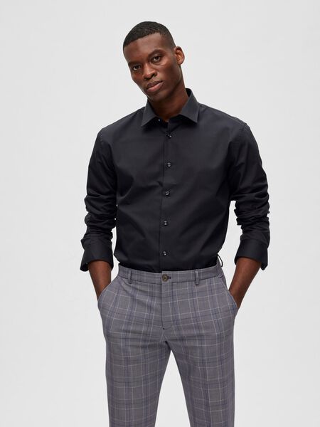 Selected FORMAL SHIRT, Black, highres - 16086754_Black_003.jpg