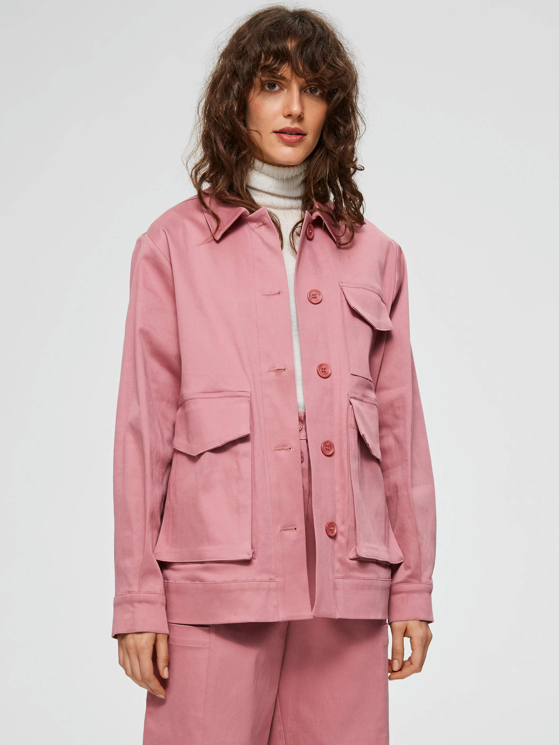 非常に高い品質 OVERSIZE - JACKET | Pink | SELECTED FEMME® ジャケット・アウター