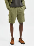 Selected LOOSE FIT SHORTS, Olivine, highres - 16083578_Olivine_003.jpg