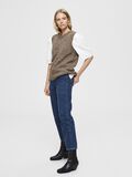 Selected WOOL GILET, Coffee Bean, highres - 16078639_CoffeeBean_831289_005.jpg