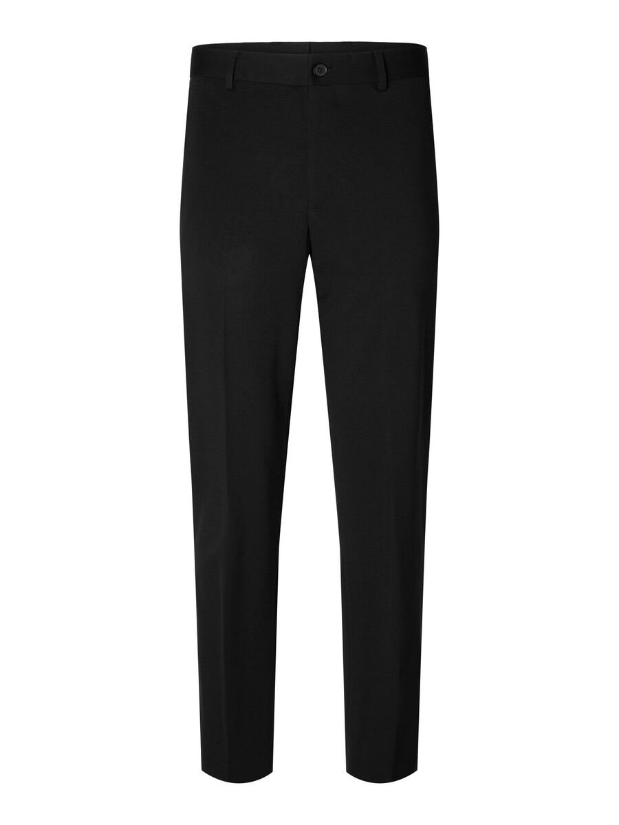 Selected VISKOSEMIX SLIM FIT ANZUGHOSE, Black, highres - 16092485_Black_001.jpg