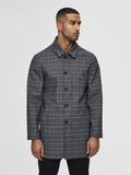 Selected CHECKED STRETCH CAR - COAT, White, highres - 16077991_White_824420_003.jpg