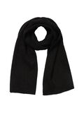 Selected RIBBED SCARF, Black, highres - 16091496_Black_001.jpg