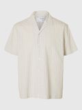 Selected SEERSUCKER SHORT SLEEVED SHIRT, Egret, highres - 16097618_Egret_1184302_001.jpg
