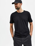 Selected BASIC 2-PACK T-SHIRT, Black, highres - 16083095_Black_008.jpg