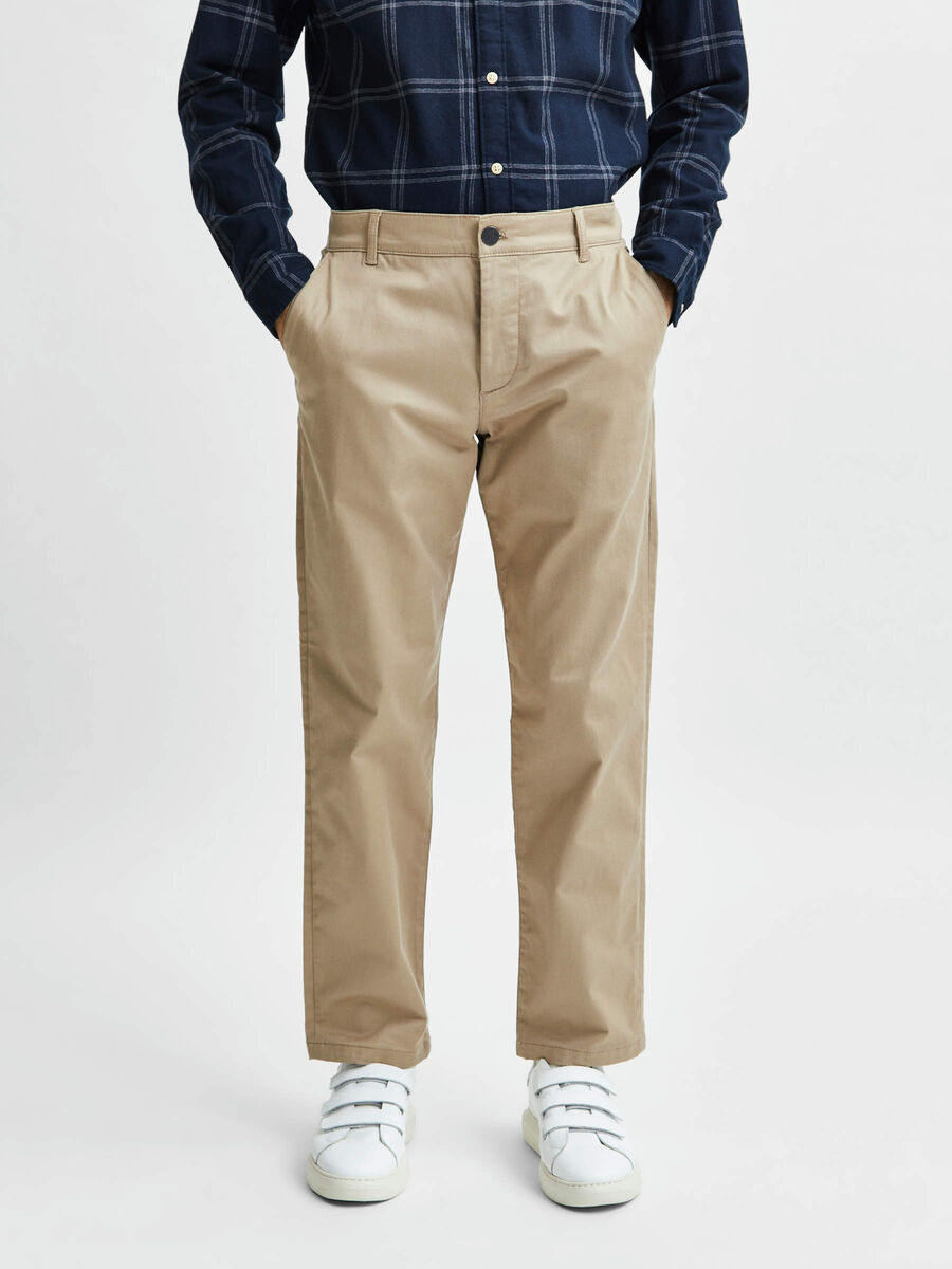 Selected STRAIGHT FIT CHINOS, Chinchilla, highres - 16080157_Chinchilla_003.jpg