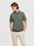 Selected SHORT SLEEVED POLO SHIRT, Agave Green, highres - 16087840_AgaveGreen_008.jpg