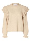 Selected FRILLED PULLOVER, Birch, highres - 16093667_Birch_1103089_001.jpg