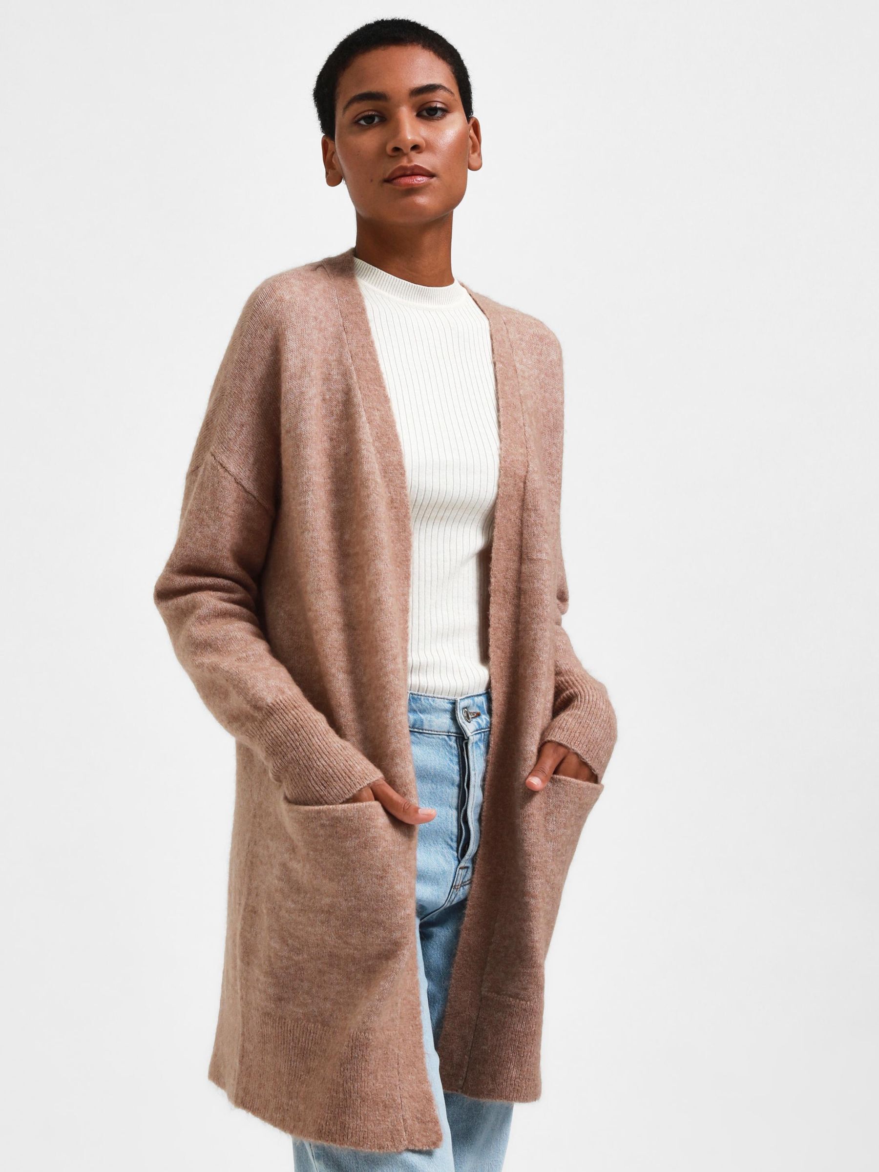 Acne raya store long cardigan