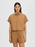 Selected CROPPED SHORT SLEEVED SHIRT, Tigers Eye, highres - 16091296_TigersEye_003.jpg