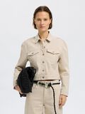 Selected CROPPED DENIM JACKET, Egret, highres - 16097715_Egret_1185410_008.jpg