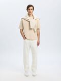 Selected LOOSE FIT PRINT T-SHIRT, Oatmeal, highres - 16097657_Oatmeal_008.jpg