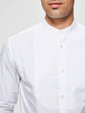 Selected COL MAO - CHEMISE À MANCHES LONGUES, Bright White, highres - 16070438_BrightWhite_006.jpg