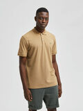 Selected SHORT SLEEVED POLO SHIRT, Kelp, highres - 16082840_Kelp_003.jpg