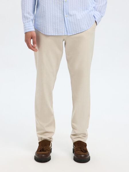 Selected 175 COUPE SLIM PANTALON, Egret, highres - 16090460_Egret_1153836_003.jpg