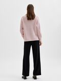 Selected COL ROULÉ AMPLE - PULLOVER, Chalk Pink, highres - 16075489_ChalkPink_004.jpg