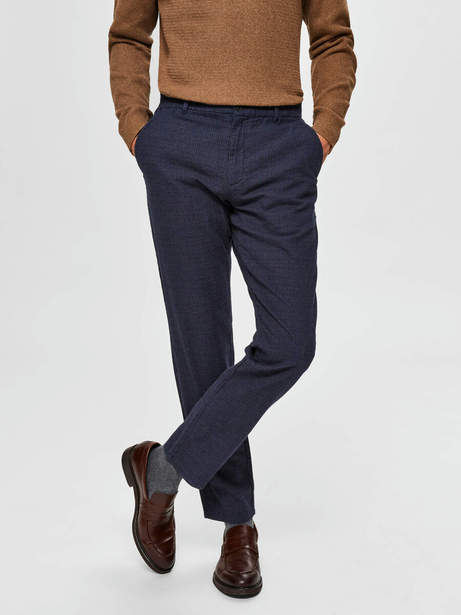 Selected DE CORTE SLIM - PANTALONES, Navy Blazer, highres - 16073105_NavyBlazer_796335_003.jpg