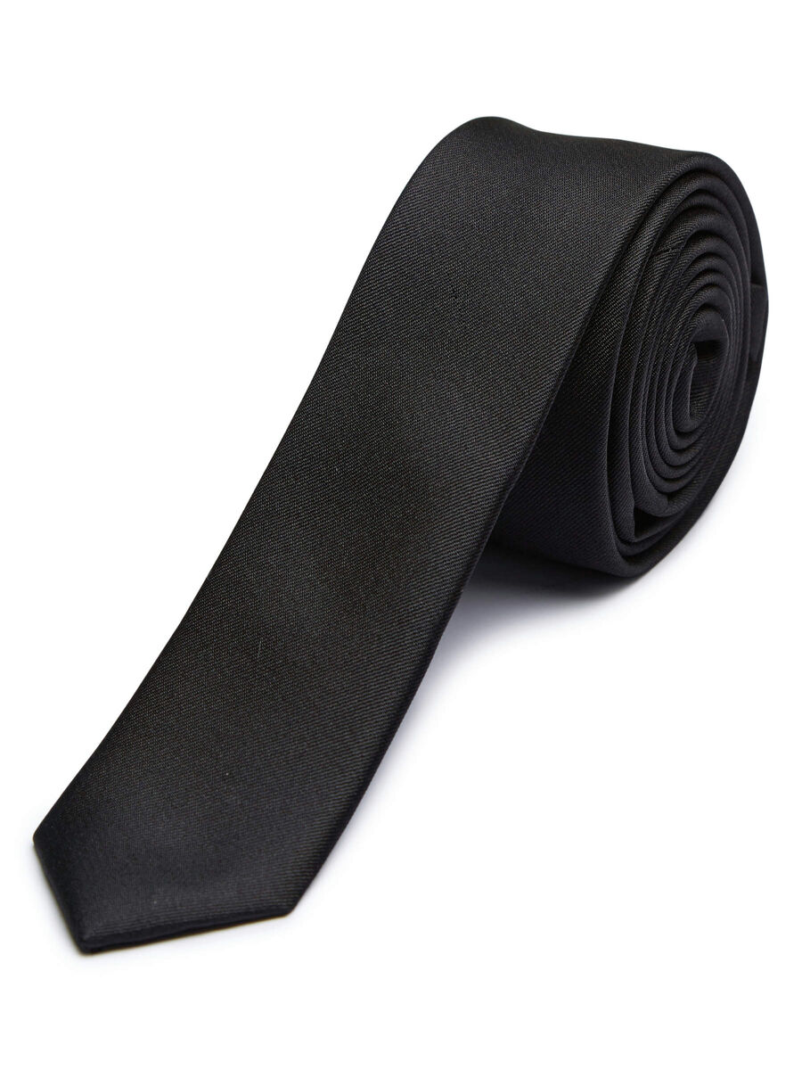 Selected TEJIDO DE SEDA CORBATA, Black, highres - 16051462_Black_001.jpg