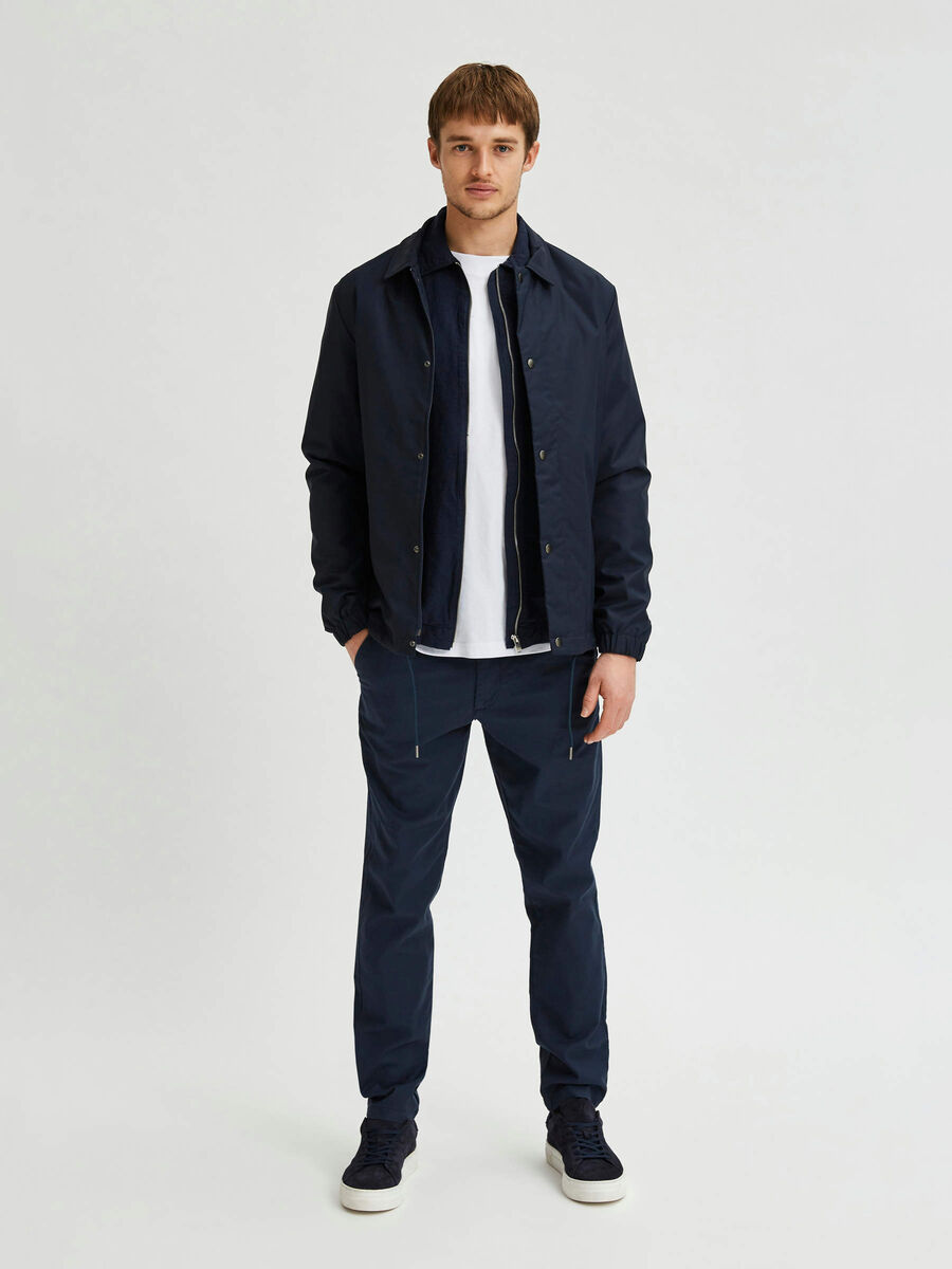 Selected WATER REPELLENT COACH JACKET, Sky Captain, highres - 16077032_SkyCaptain_005.jpg