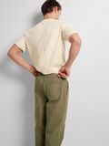 Selected 196 STRAIGHT FIT COTTON TROUSERS, Burnt Olive, highres - 16092748_BurntOlive_008.jpg