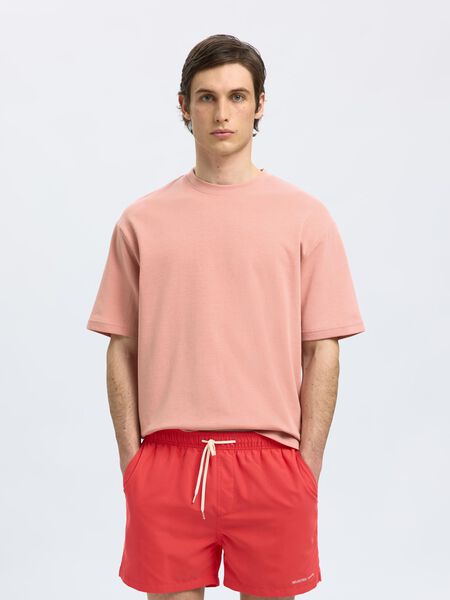 Selected LOOSE FIT T-SHIRT, Rose Tan, highres - 16094143_RoseTan_003.jpg