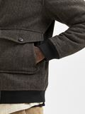 Selected TEDDY COLLAR BOMBER JACKET, Coffee Liqueúr, highres - 16080375_CoffeeLiquer_871717_006.jpg