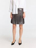 Selected METALLIC LEATHER MINI SKIRT, Silver, highres - 16093391_Silver_1163291_003.jpg