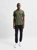 Selected COMPACT ORGANIC COTTON 180G - T-SHIRT, Forest Night, highres - 16077365_ForestNight_861556_005.jpg