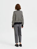 Selected RUTETE STRIKKET CARDIGAN, Black, highres - 16088414_Black_999750_004.jpg