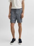 Selected ELEGANTER LOOK STRETCH CARGO SHORTS, Light Grey Melange, highres - 16079023_LightGreyMelange_003.jpg