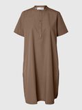Selected COTTON  MINI DRESS, Coca Mocha, highres - 16097963_CocaMocha_001.jpg