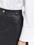 Selected A-LINE LEATHER SKIRT, Black, highres - 16086388_Black_006.jpg