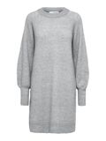 Selected LONG SLEEVED KNITTED DRESS, Light Grey Melange, highres - 16082201_LightGreyMelange_001.jpg