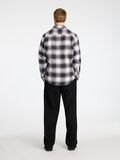 Selected FLANNEL SHIRT, White, highres - 16091358_White_1124436_004.jpg