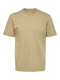 Selected SHORT-SLEEVED T-SHIRT, Kelp, highres - 16077385_Kelp_001.jpg