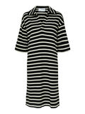 Selected STRIPED KNITTED DRESS, Black, highres - 16084495_Black_930940_001.jpg