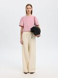 Selected À VOLANTS EN COTTON T-SHIRT, Bleached Mauve, highres - 16093306_BleachedMauve_008.jpg