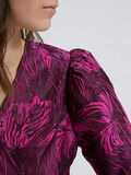 Selected PUFF SLEEVED WRAP DRESS, Very Berry, highres - 16087019_VeryBerry_006.jpg