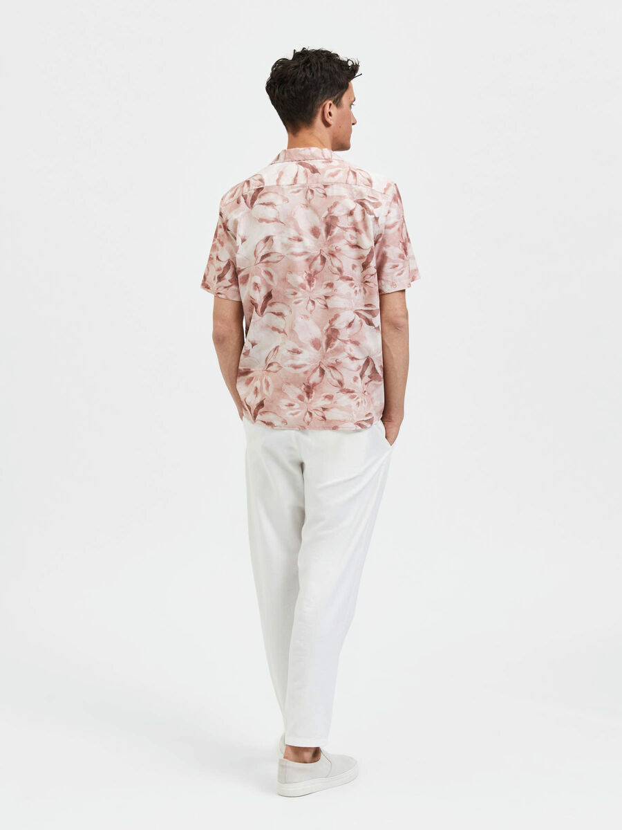 Selected BLOMSTERPRINTET CUBAN COLLAR SKJORTE, Ash Rose, highres - 16087538_AshRose_982018_004.jpg